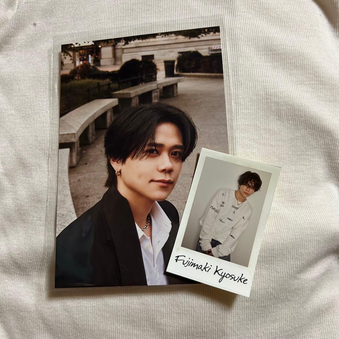 INI 写真集 タワレコ ステッカー ポストカード 藤牧京介 2点セット