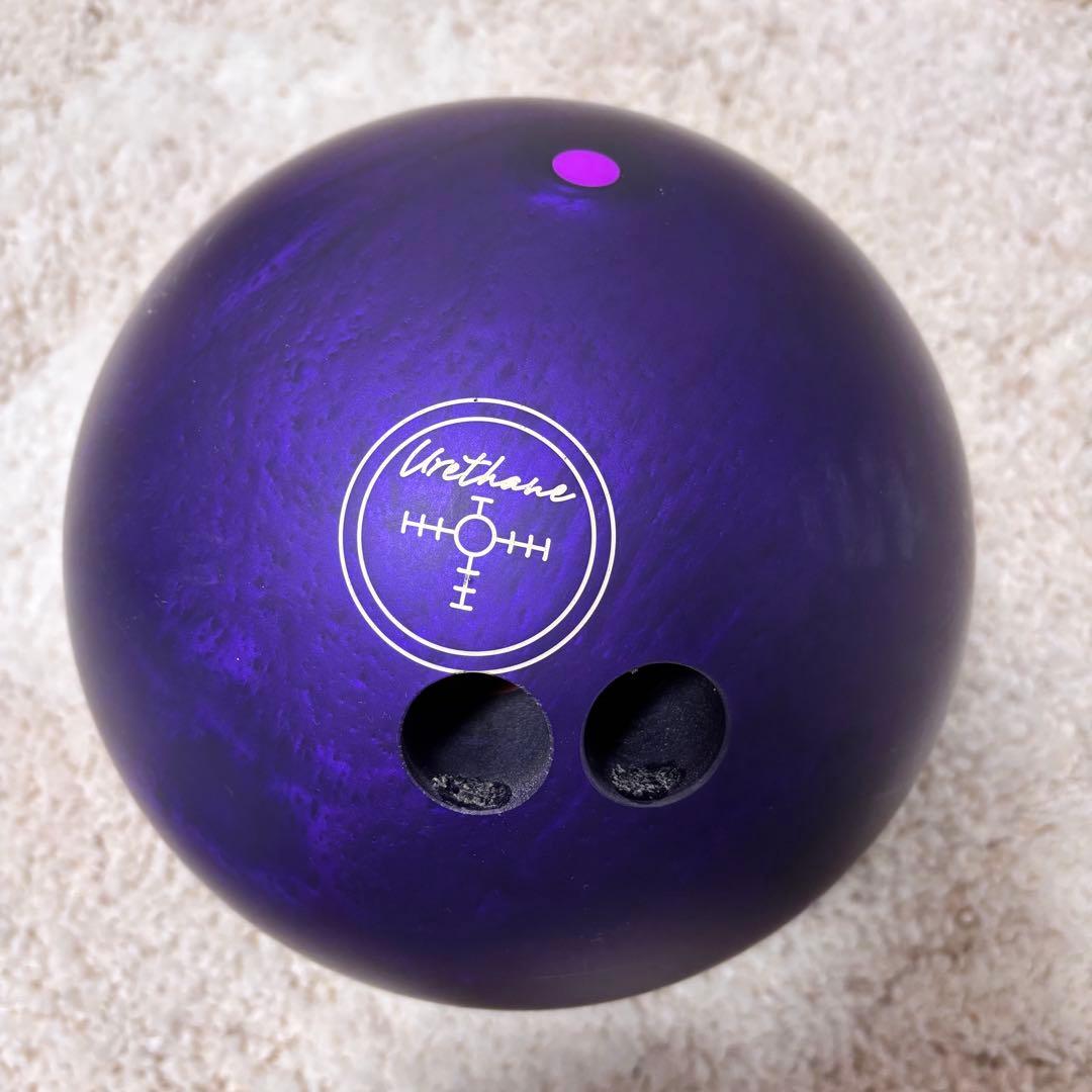 パープルパールウレタン 15p ボウリングボール ハンマー パープル