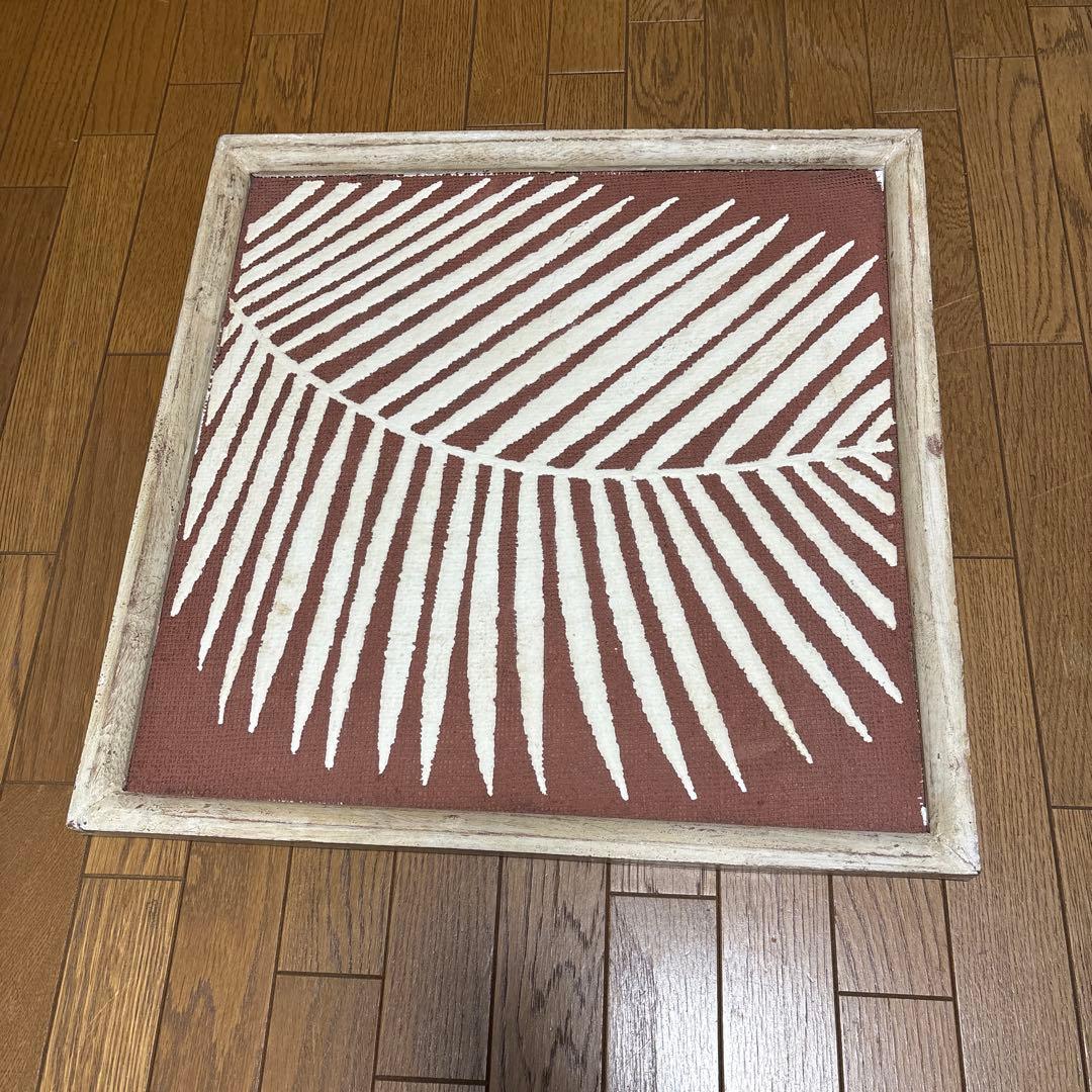 マンゴーウッド　リーフアート 今日みなとみらいの実演会にご参加いただいた皆さんありがとうご