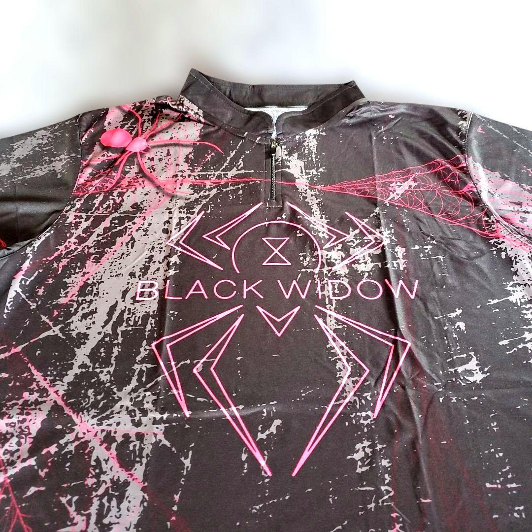 日本未発売✨ボウリングウェア 日本サイズ2XL ブラックウィドー