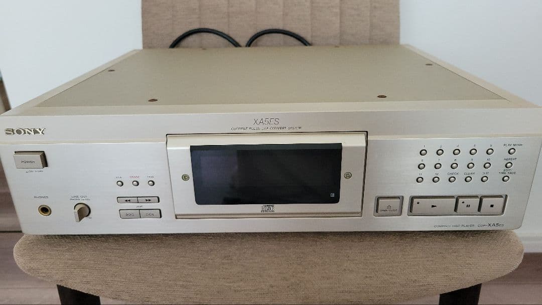 SONY XA-5ES CDプレーヤー ゴールド Amazon.co.jp: SONY CDP-XA5ES CDプレーヤー (premium vintage