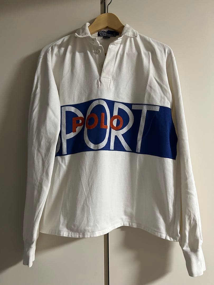 【POLO SPORT/希少】Polo Ralph Lauren ラガーシャツ 楽天市場】90s アメリカ代表 ポロスポーツ ラルフローレン ラガー