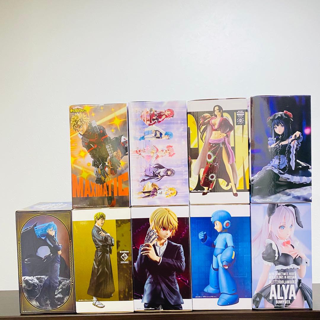 長箱フィギュアまとめ売り 9点セット - メルカリ