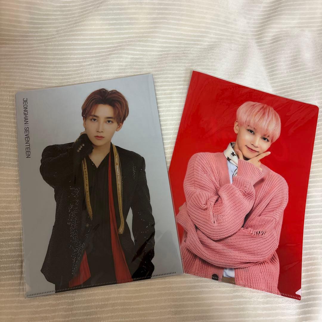 新品】SEVENTEEN クリアファイル ジョンハン セット まとめ売り - メルカリ
