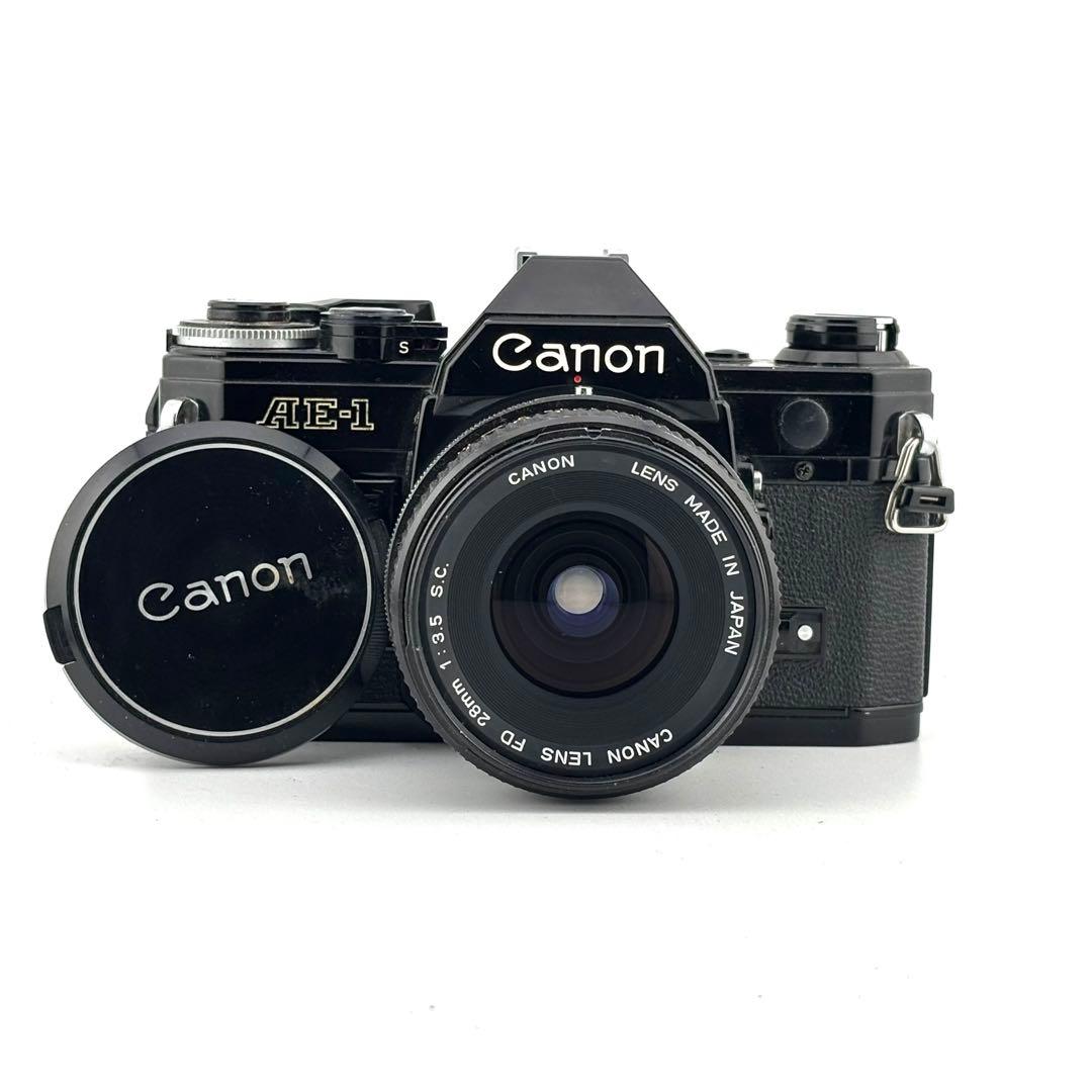 【完動品】 Canon AE-1 + FD 23mm F3.5 フィルム一眼 AE-1 - キヤノンカメラミュージアム