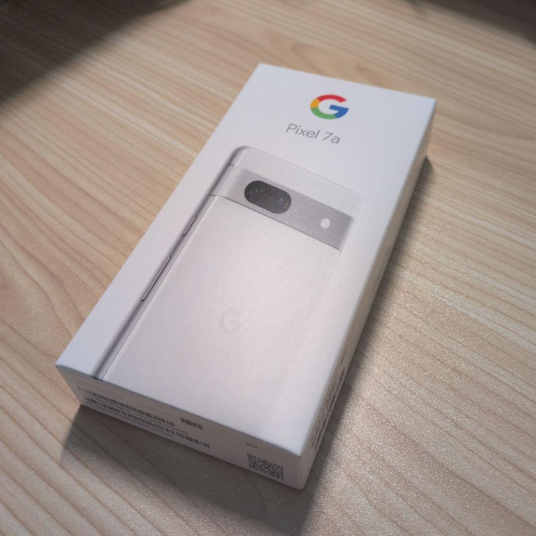 Google Pixel 7a 本体 スノー - メルカリ