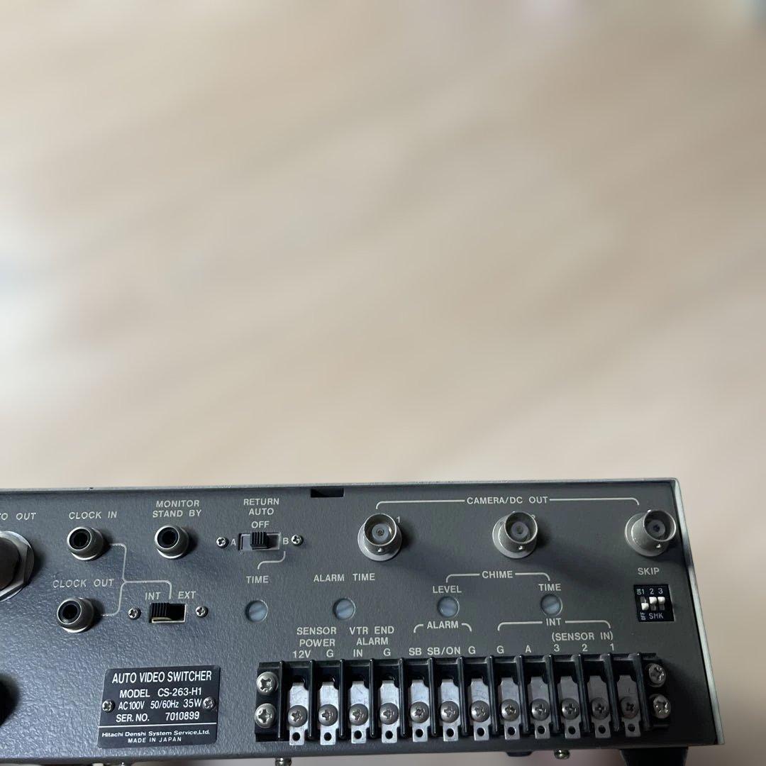 HITACHI REMOTE EYE AUTO VIDEO SWITCHER - メルカリ
