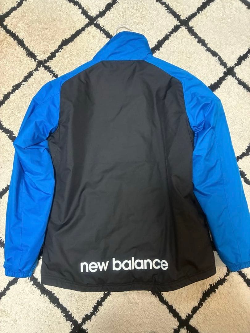 上下セット山梨学院大学 New Balance ウィンドブレーカー M 青/黒