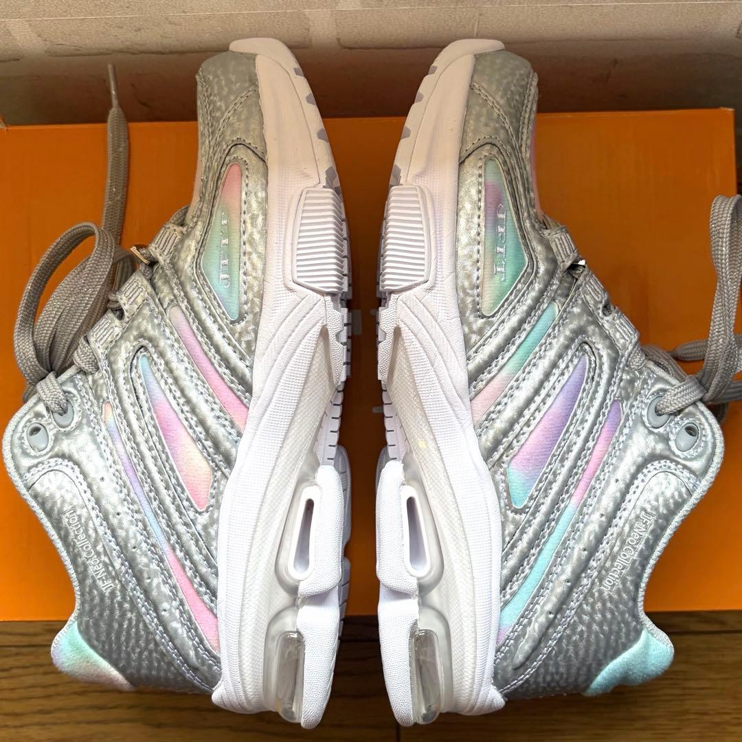 【JFIT 】フィットネスシューズ JF-Neo シルバー 22.5cm