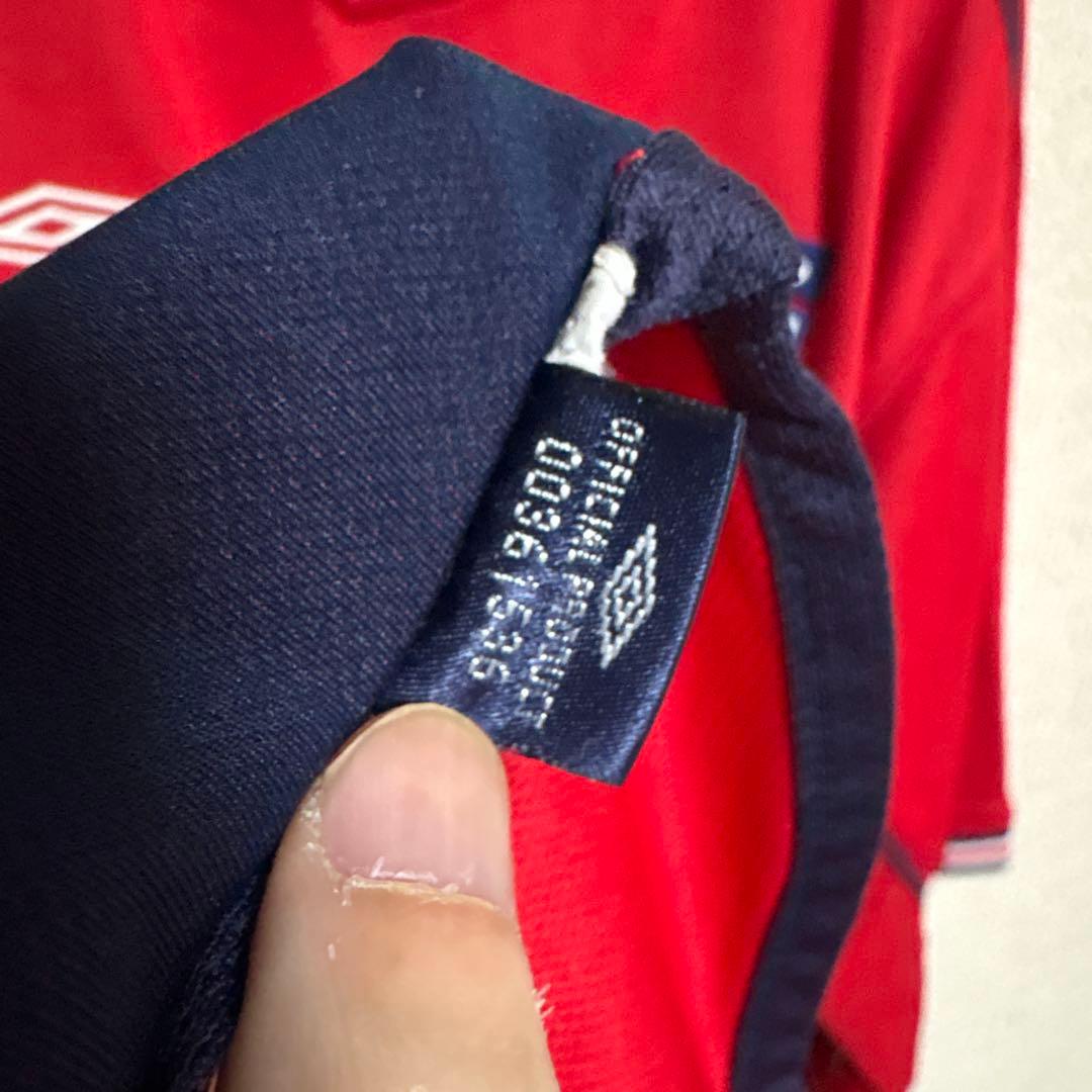 イングランド代表 2004年 シェリンガム シュリンガム ユニフォーム