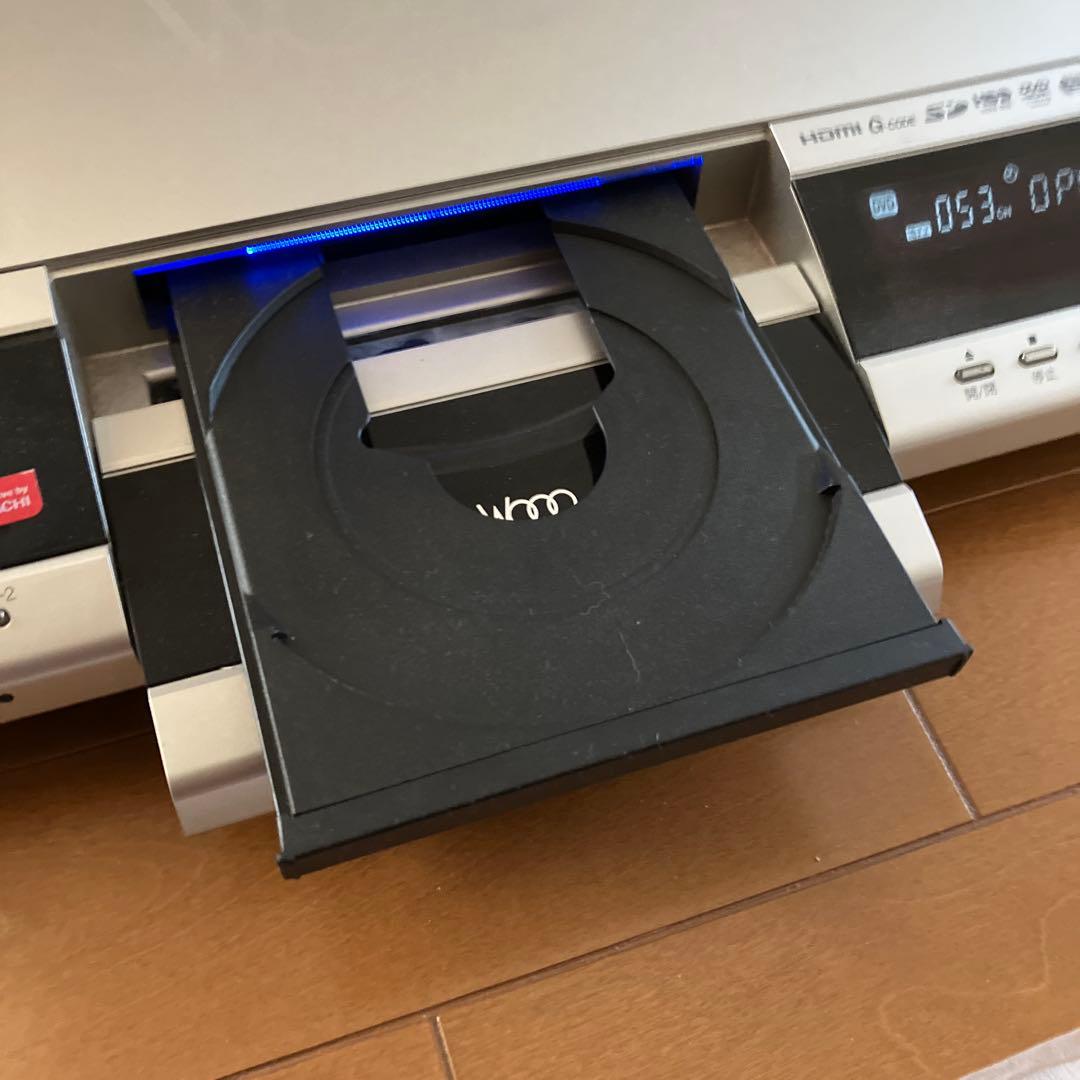 HITACHI WOOO HDD/DVDレコーダー DV-DH500Sリモコン付 - メルカリ