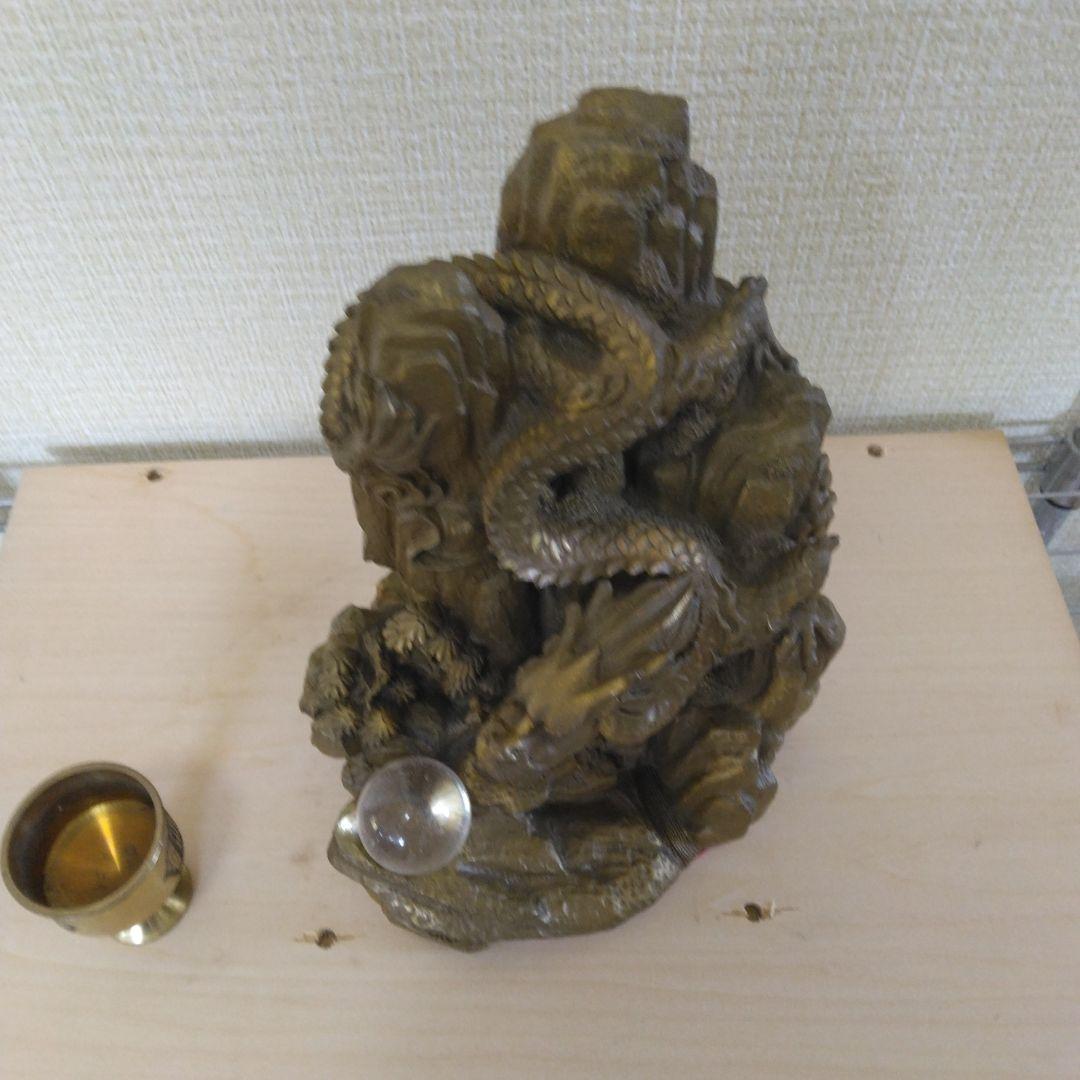 ホ*ン様 開運龍！五本爪山水龍置物 最終価格です - メルカリ
