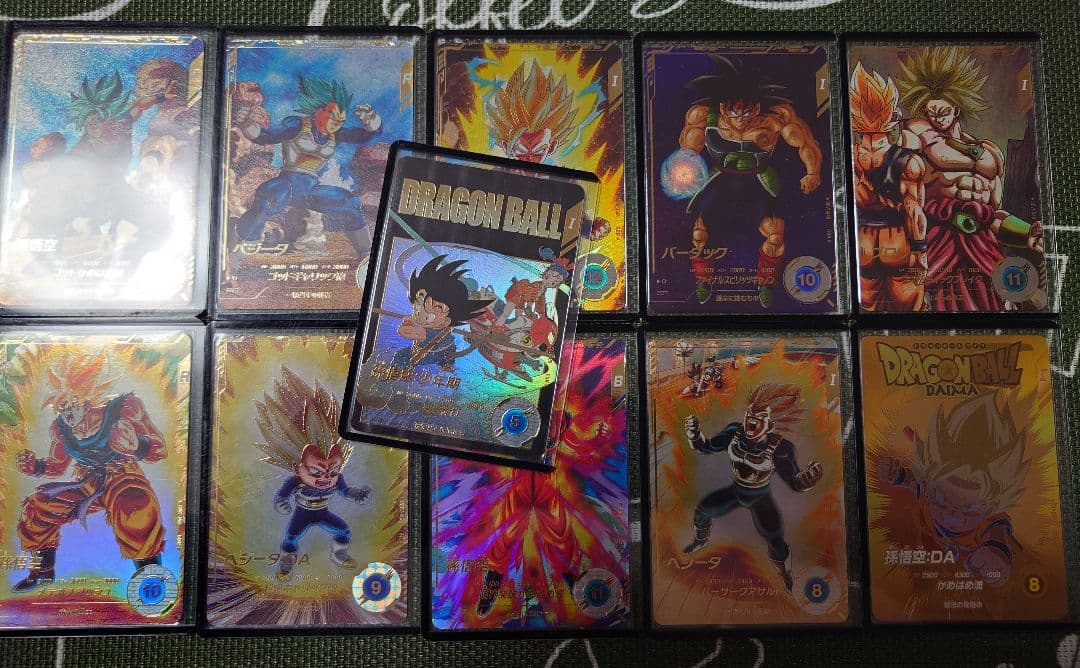 ドラゴンスーパーダイバーズ　パラレル　11枚セット BANDAI（バンダイ） ドラゴンボールスーパーダイバーズ 【パラレル