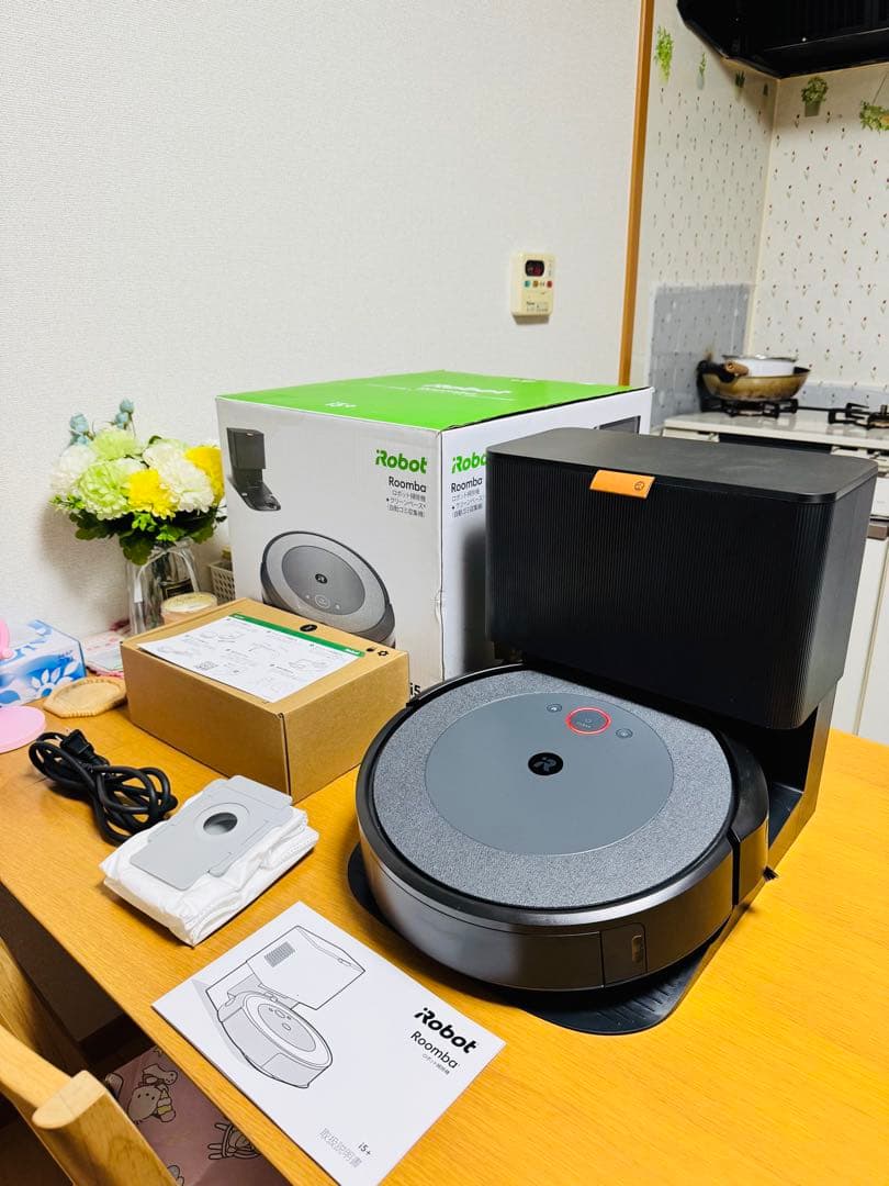 【使用6時間】IROBOT ルンバ コンボi5+ 個装箱セット 動作保証 Amazon | ルンバ i5+ ロボット掃除機 アイロボット(IRobot) 自動ゴミ