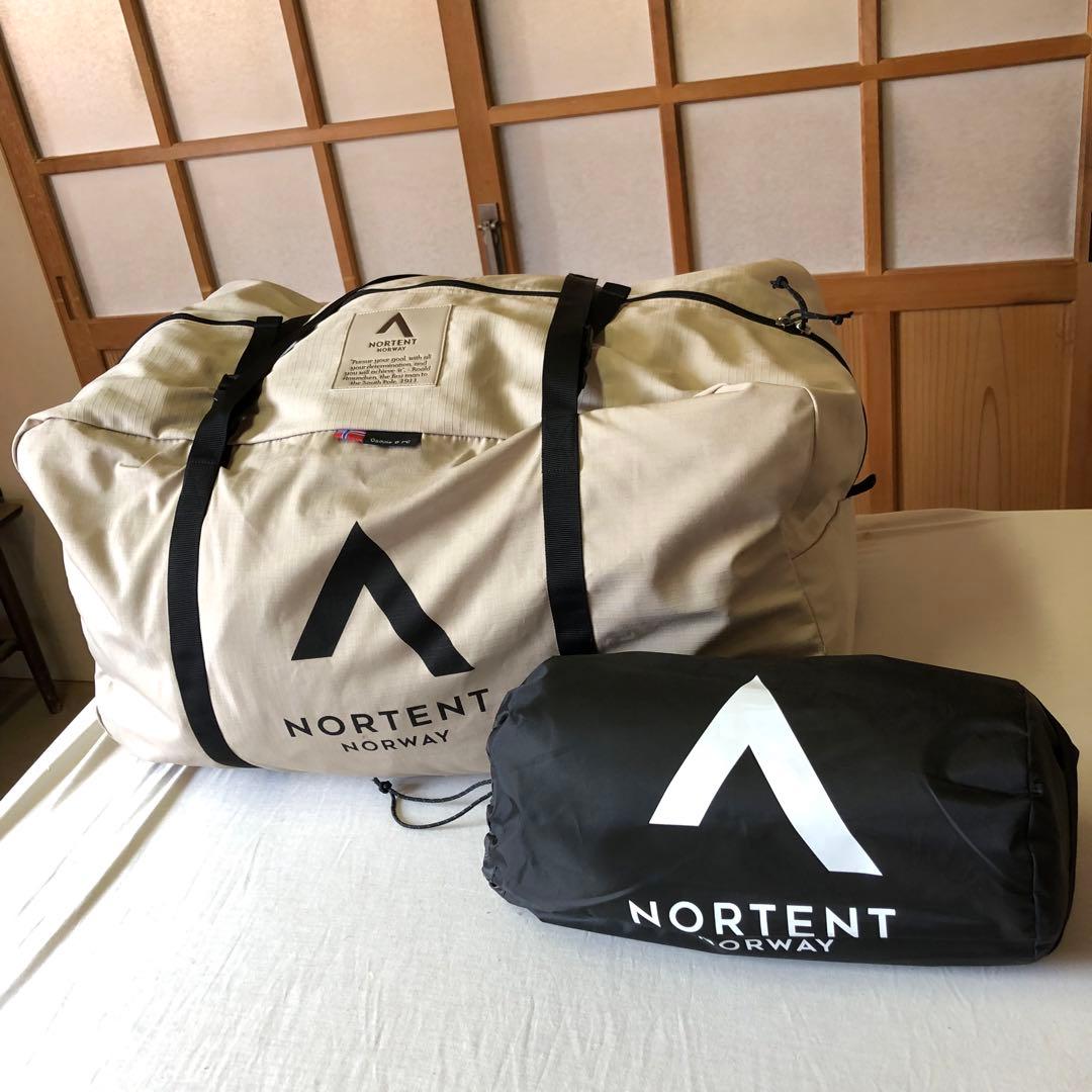 NORTENT gamme6 PC フロア付き 雪の日に3回使用 フロア未使用品 ノルテント ギャム6 アークティック Nortent Gamme6 ARCTIC 4000