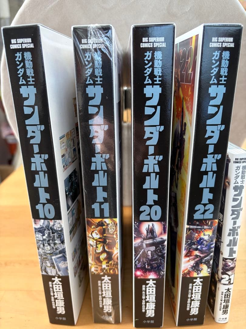 機動戦士ガンダム サンダーボルト 限定版 10、11、20、22巻 通常版21巻