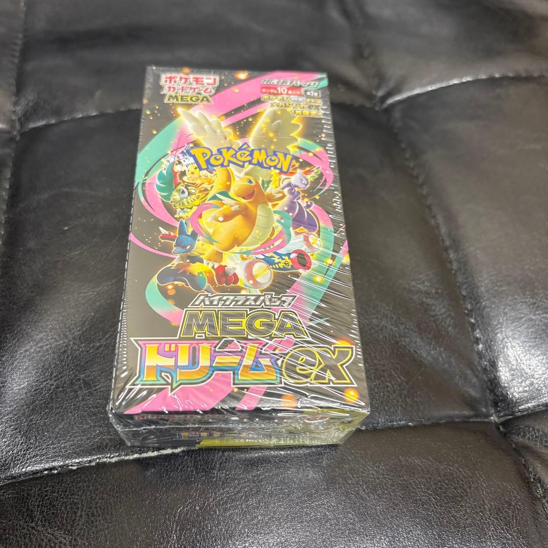 ポケモンカードゲーム MEGA ドリームEX シュリンク付き 1BOX - メルカリ
