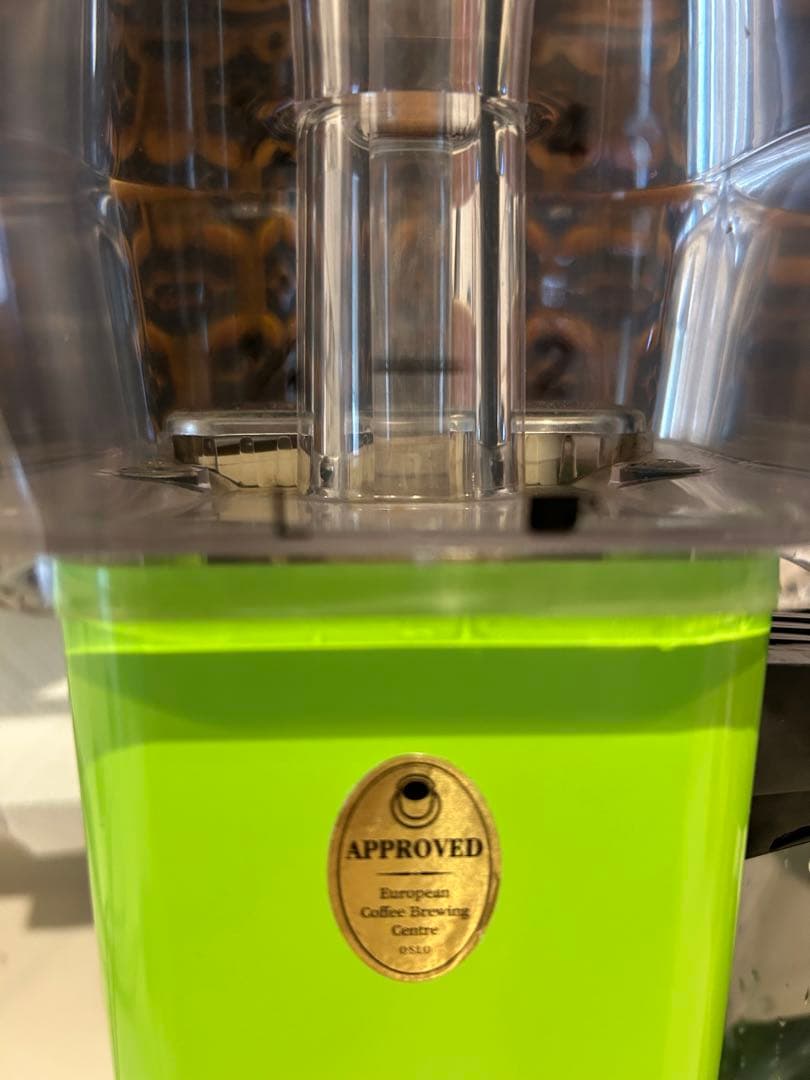 お値下げ済 Moccamaster コーヒーメーカー グリーン - メルカリ