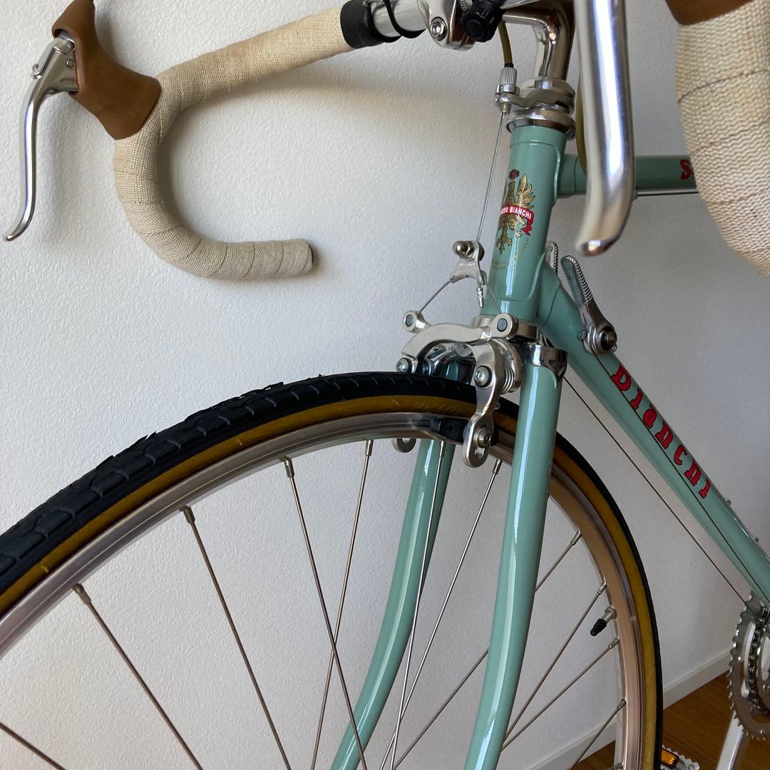 ビアンキ クロモリ セルビノ - メルカリ