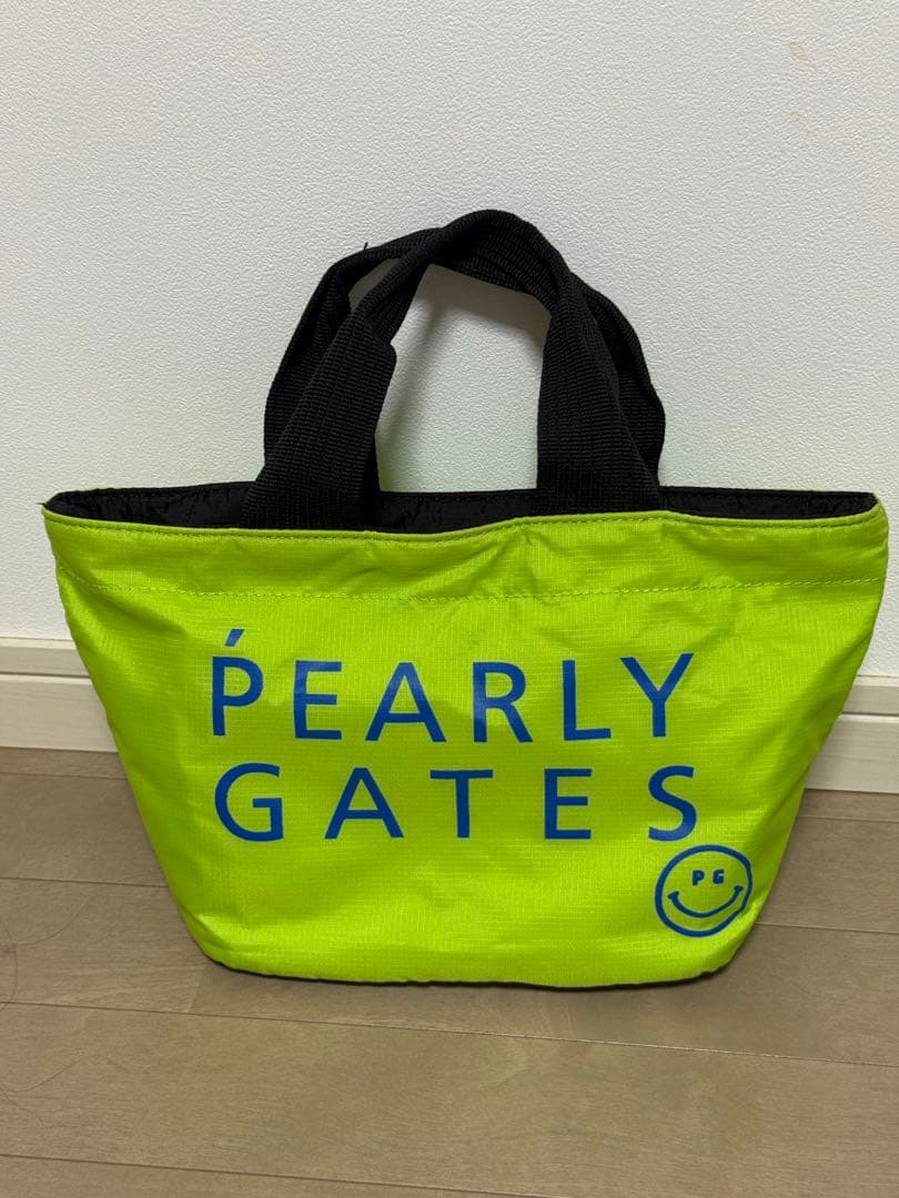 パーリーゲイツ PEARLYGATES カートバッグ 蛍光グリーン - メルカリ