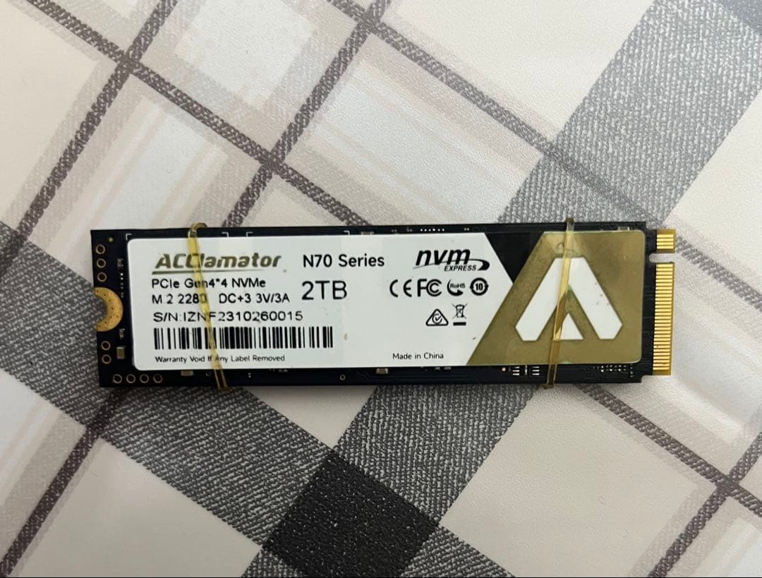 中古品/M.2 SSD/NVME/2280/2TB/動作確認済み/返品返金対応/ A21705/中古品/M 2 SSD/NVME/2280/intel/256GB/動作確認済み/返品返金