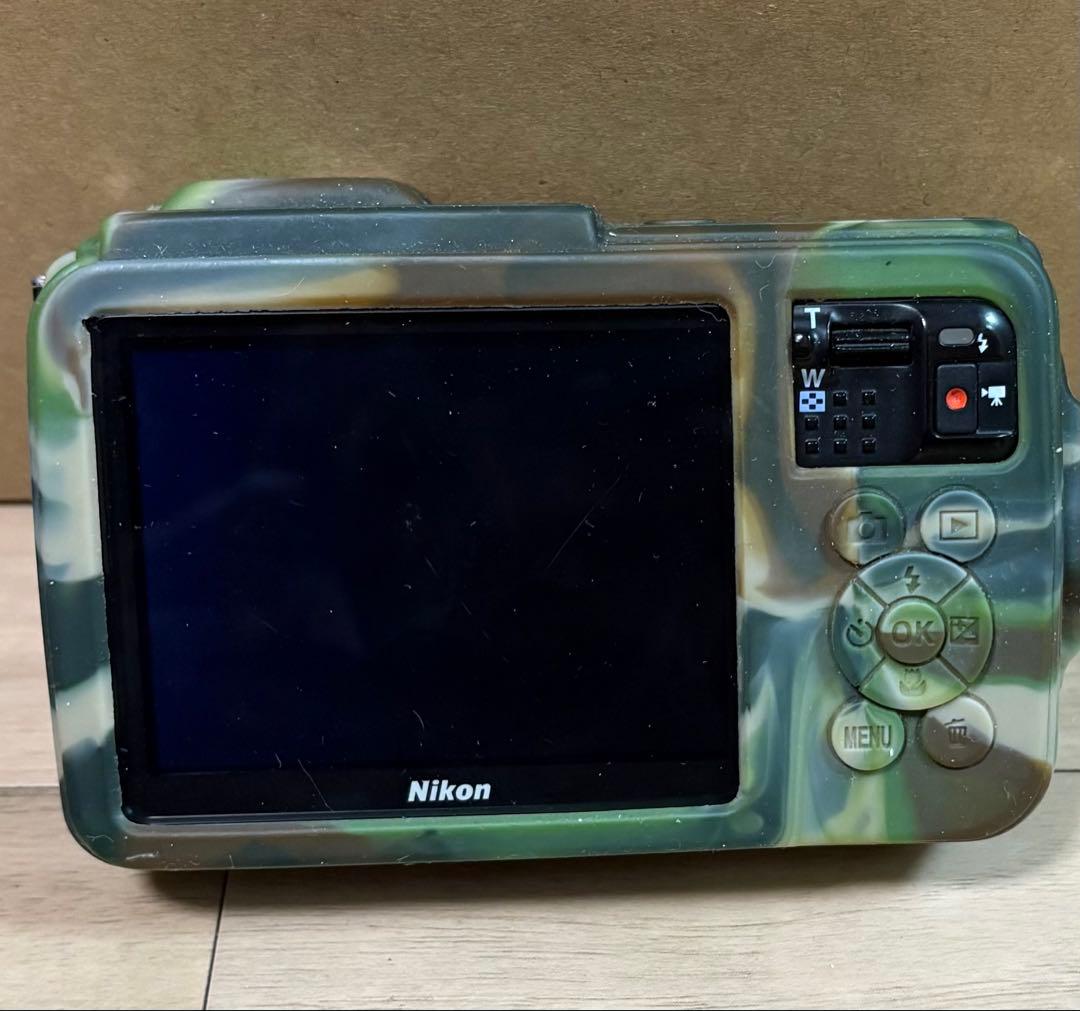 ジャンク品 Nikon COOLPIX AW130 迷彩