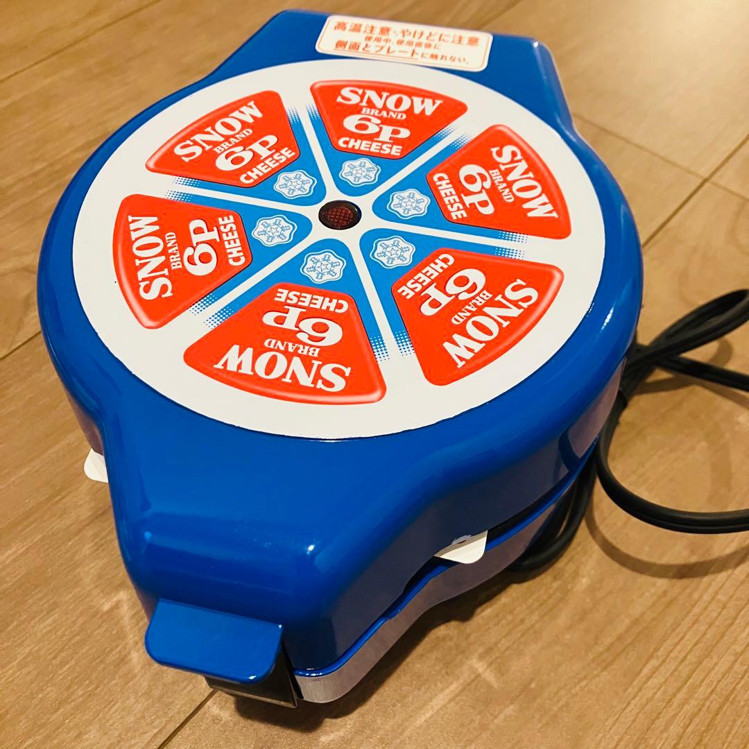 未使用品】非売品 懸賞品 雪印 メグミルク 焼きロッピーメーカー 青6P