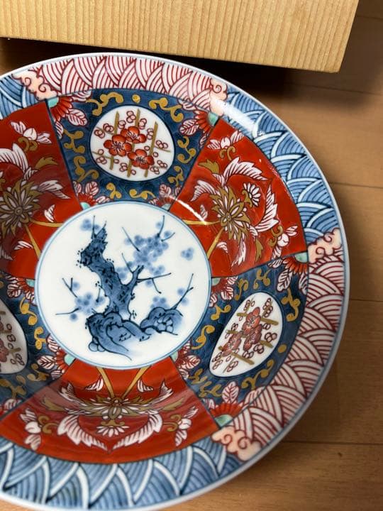 682 八代 福右衛門 古伊万里 菓子鉢 未使用 - メルカリ