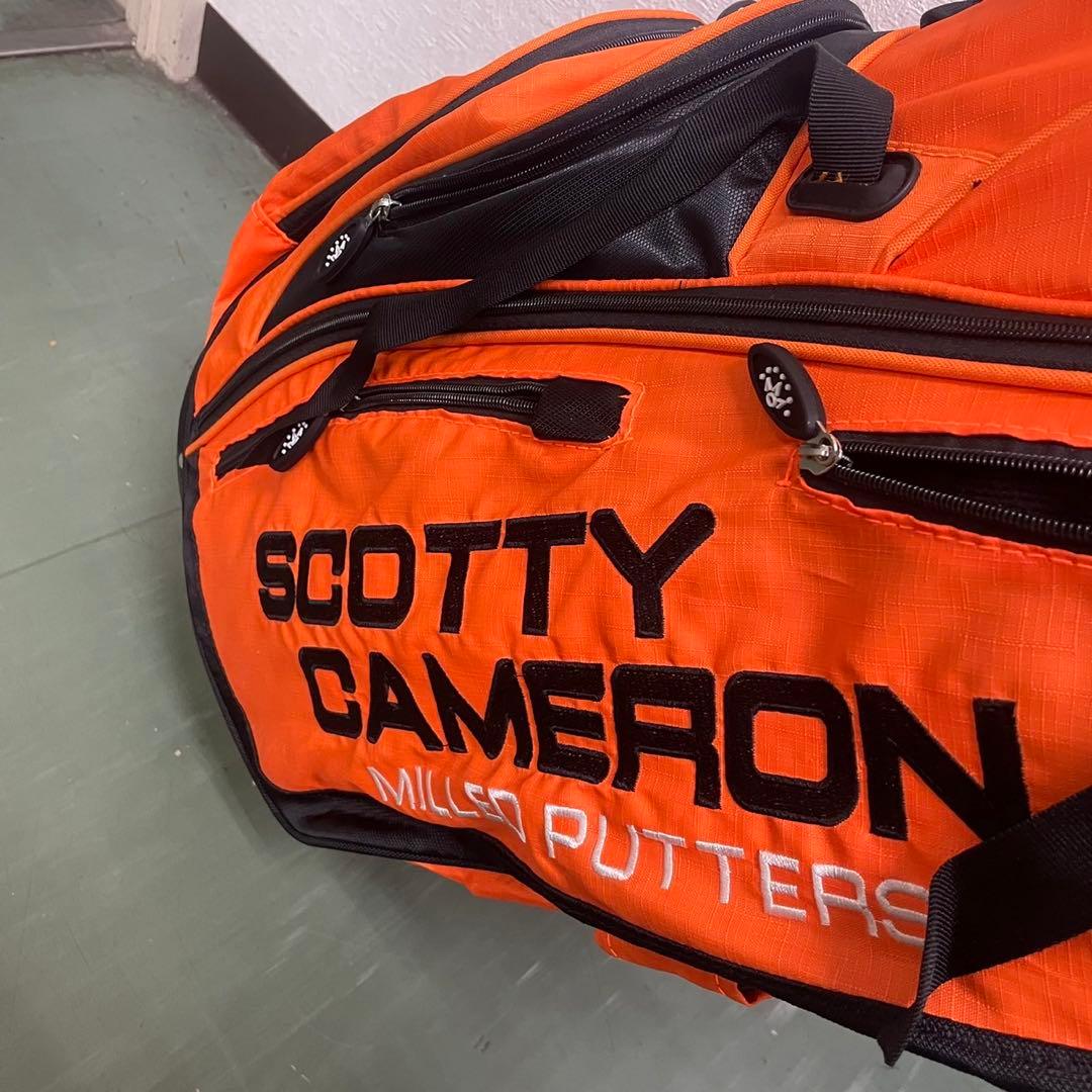 瀧511 タイトリストSCOTTY CAMERON キャディバッグ オレンジ - メルカリ