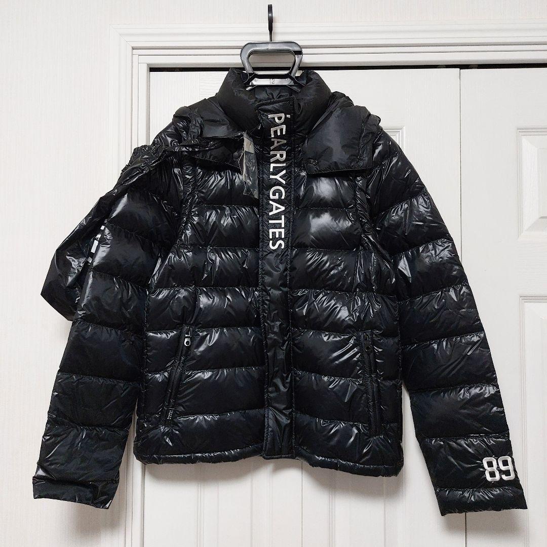 新品未使用】パーリーゲイツ ダウン サイズ4 ブラックPEARLY GATES