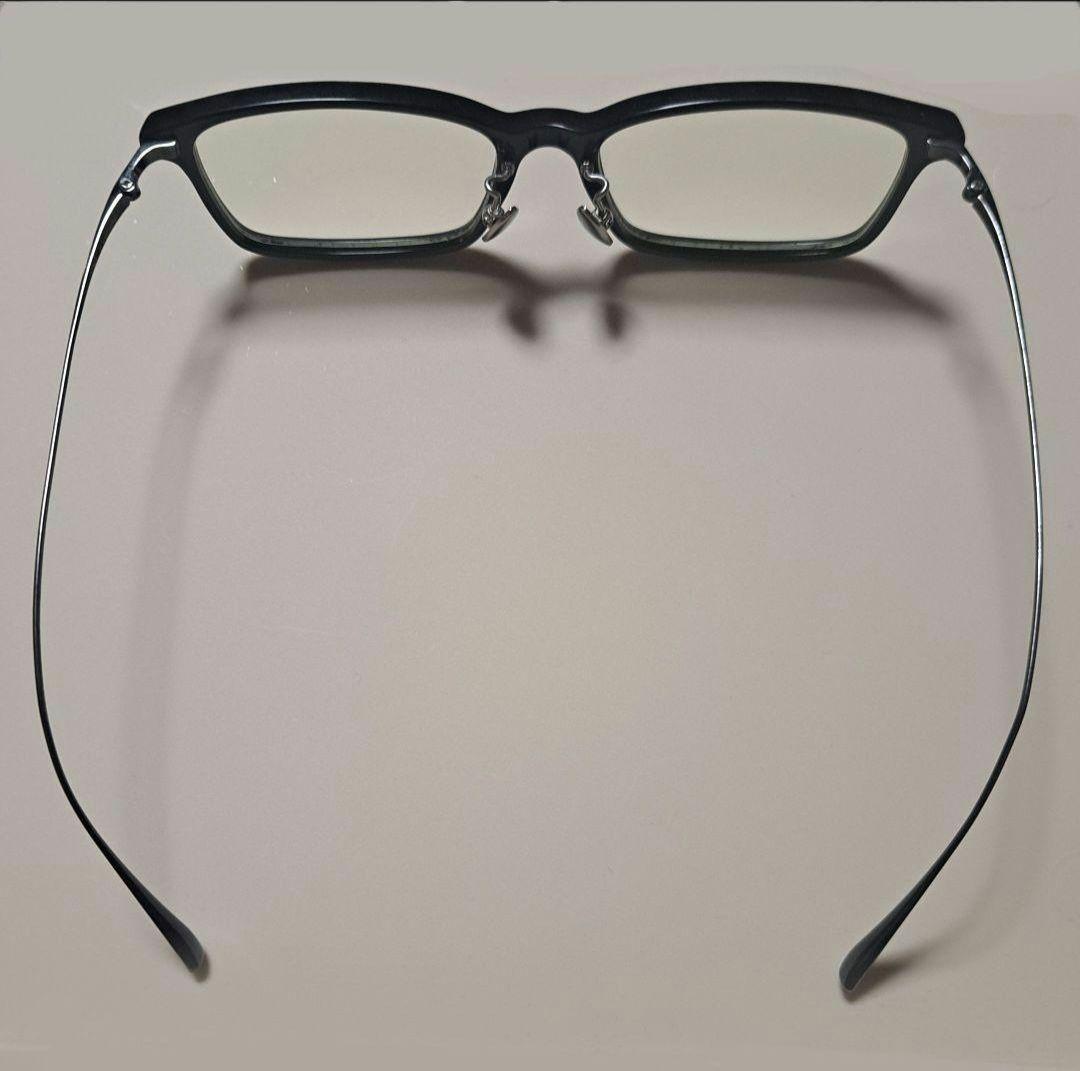 JINS セルロイド メガネ 鯖江 チタン Sabae ブラック