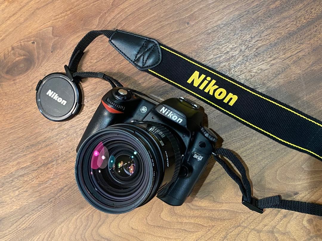 Nikon D80 CCDデジタル一眼レフ 28-85 レンズ付 動作品