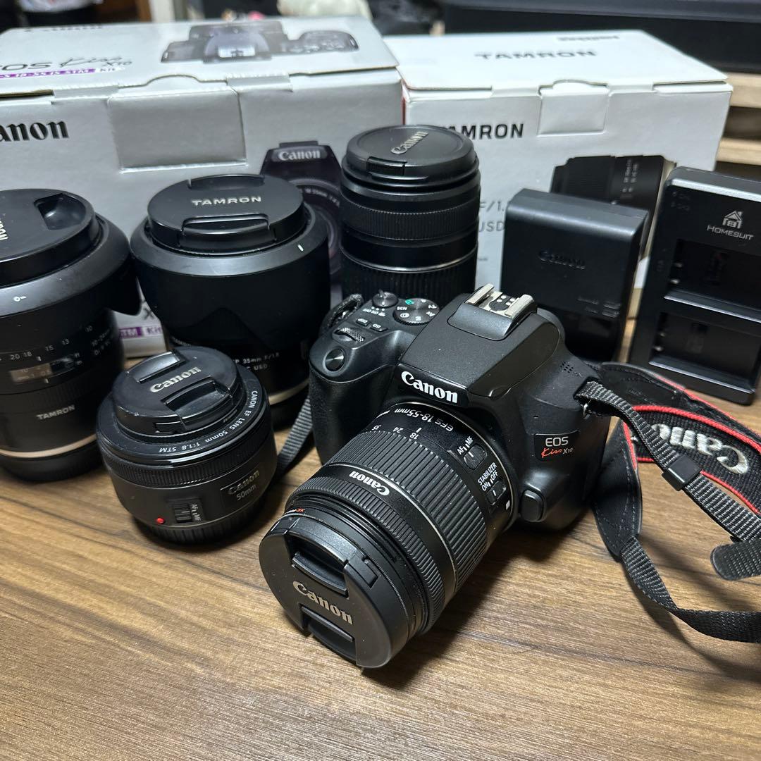 Canon EOS kiss x10 + Tamronレンズセット レンタル] CANON EOS Kiss X10とタムロンの便利ズームレンズ(18-400mm