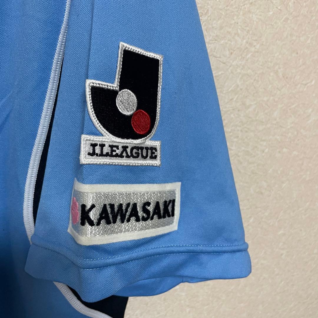 正規品】09/10 川崎フロンターレ 中村憲剛 14 L 当時物 アシックス