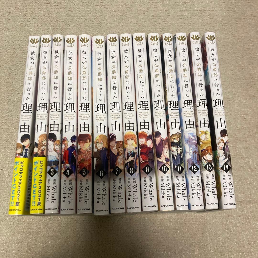 彼女が公爵邸に行った理由 全14巻 全巻セット - メルカリ
