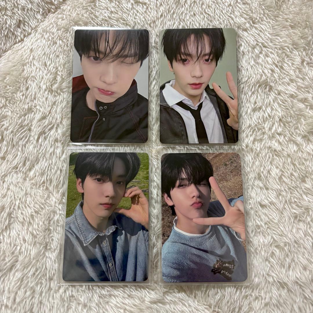 TXT スビン トレカ 会場限定 東京 大阪 ラキドロ メンシプ ソロ 4枚