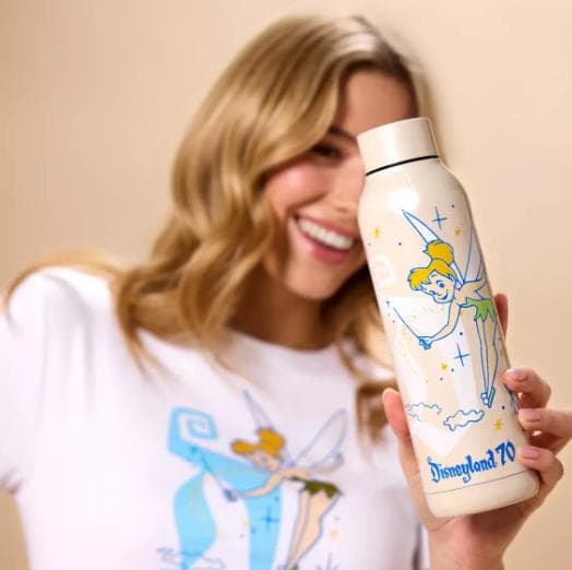 限定商品 ディズニーランド70周年 ティンカーベル ステンレスボトル