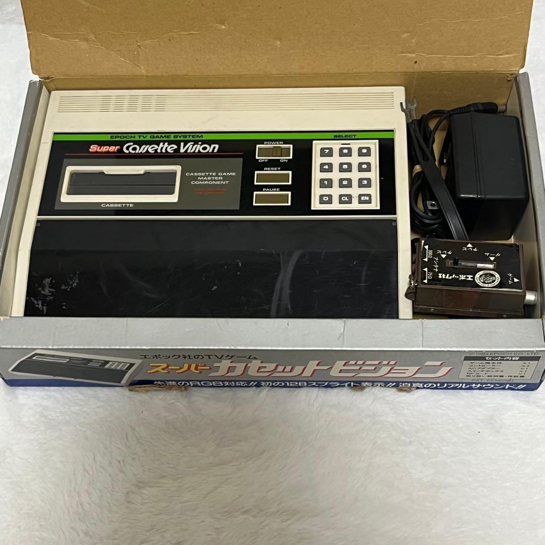 希少】エポック社のTVゲーム スーパーカセットビジョン 本体 - メルカリ