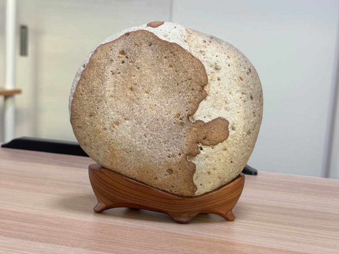 日本一美しい川の石 仁淀川石 ウブ 水石 紋様石 鑑賞石 自然石 銘石