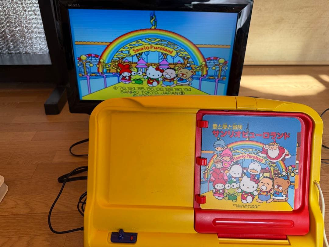 わ*ま様 【ジャンク/ソフト8本付】セガ・ピコ PICO 本体セット 起動