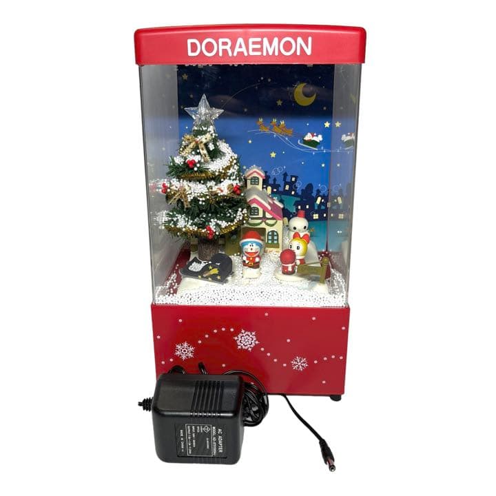 最終値引】ドラえもん 雪ふるクリスマスツリー スノードーム - メルカリ
