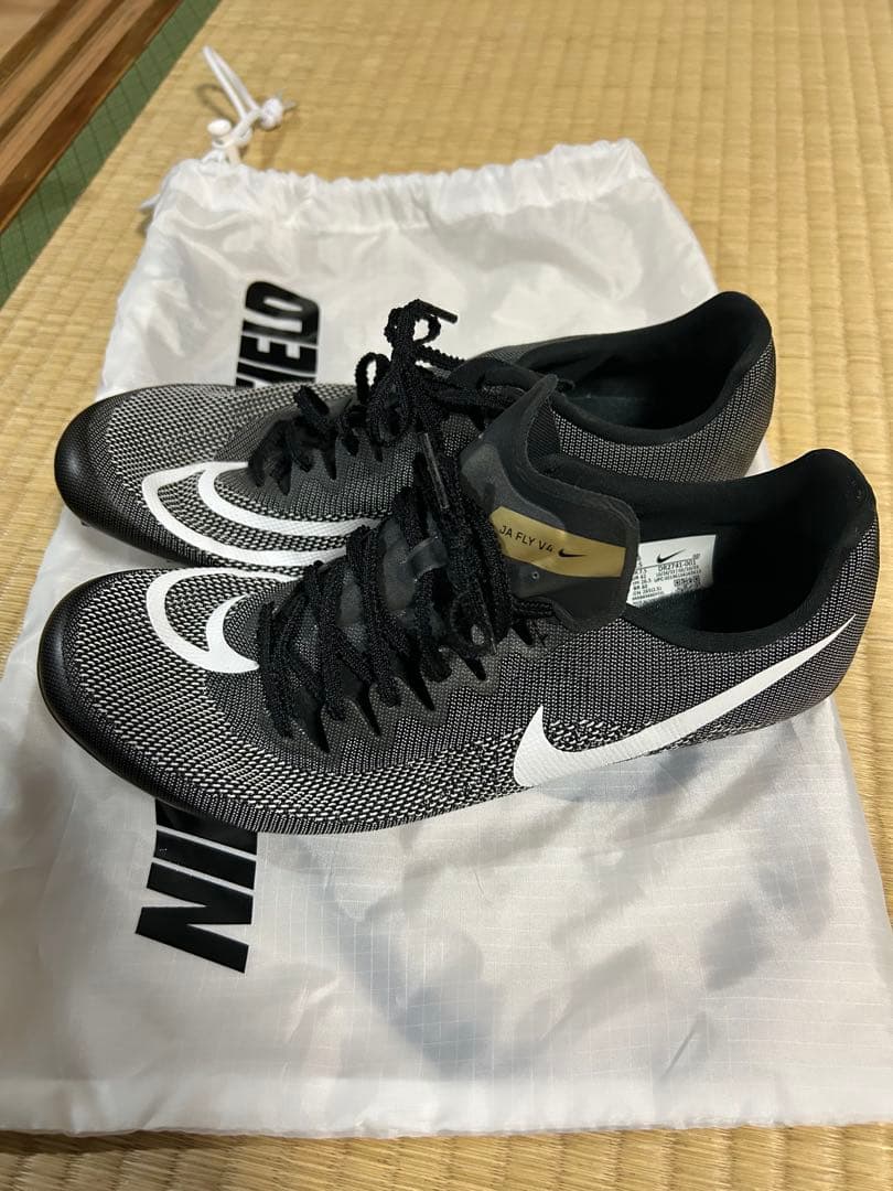 NIKE JA Fly 4 短距離スパイク US8.5 26.5cm 美品