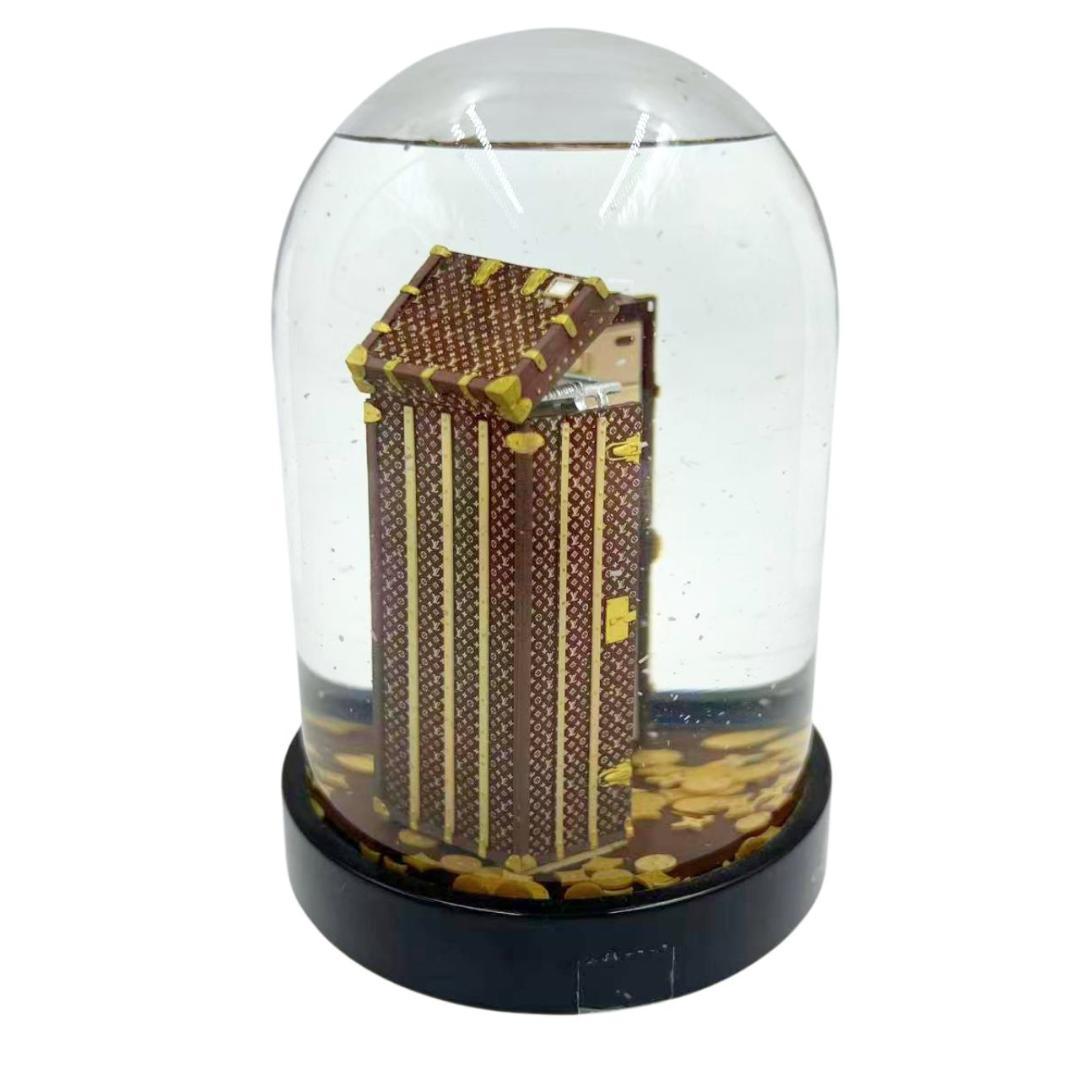 <希少>LOUIS VUITTON ヴィトン スノードーム トランク 置物 希少>LOUIS VUITTON ヴィトン スノードーム トランク 置物 - メルカリ