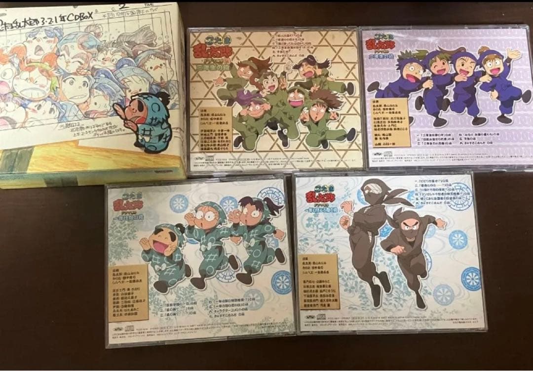 忍たま乱太郎」ドラマCD まとめ売り 学年別シリーズ BOX付き