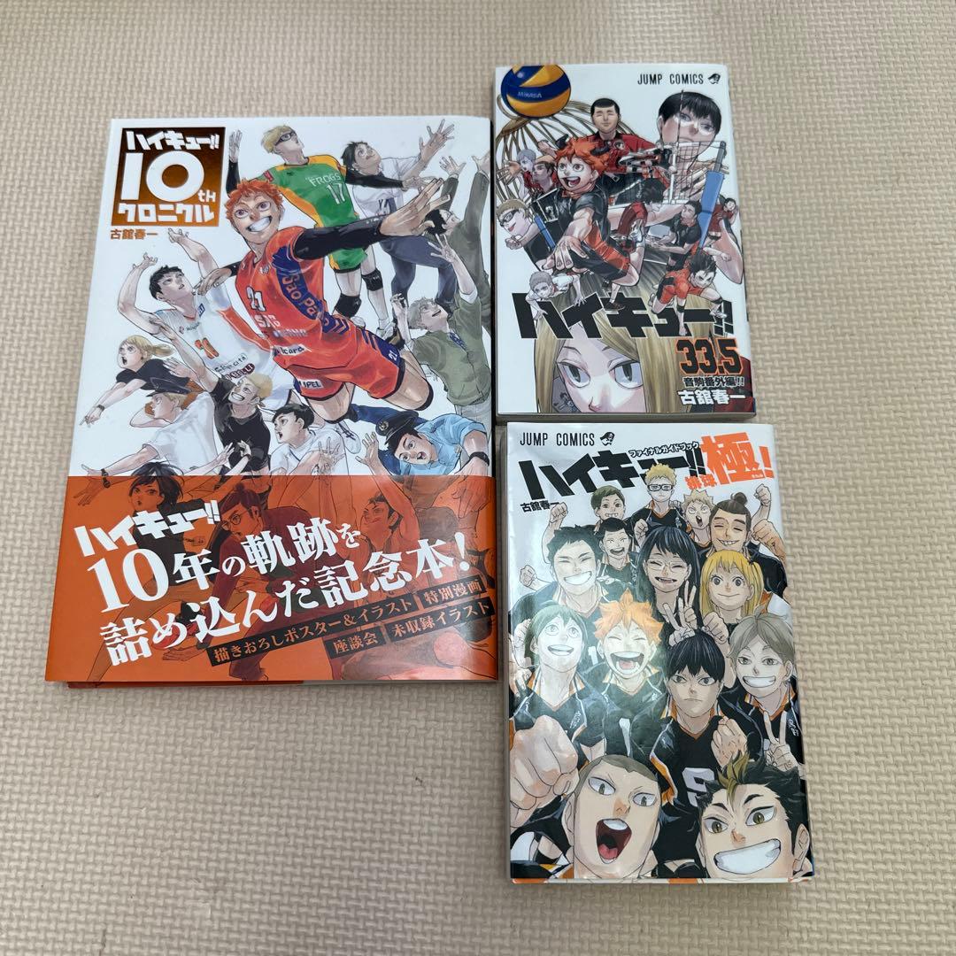 ハイキュー!! 10周年記念本 33.5巻 ハイキュー極 - メルカリ
