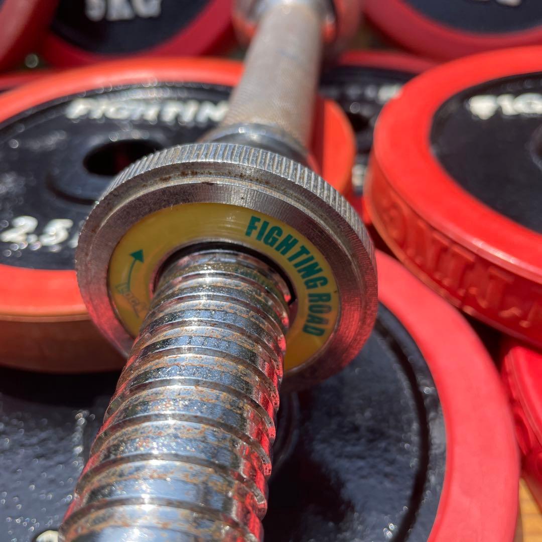 ファイティングロードダンベル 53.75kg 横浜から50kmほど