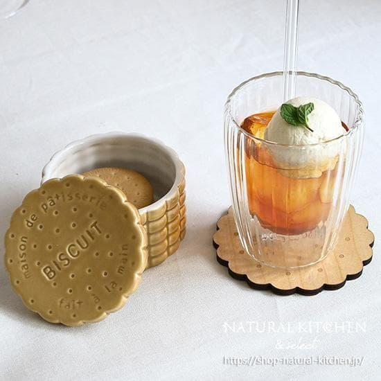 ナチュラルキッチン ビスケット小物入れ スイーツ インテリア 雑貨