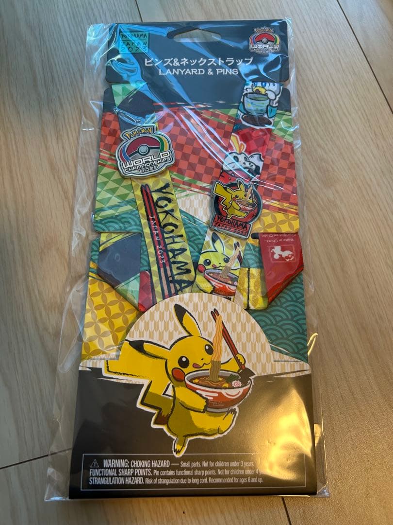 ポケモン　ピンズ　ネックストラップ Pokemon（ポケモン） 抗菌ネックストラップ ポケットモンスター