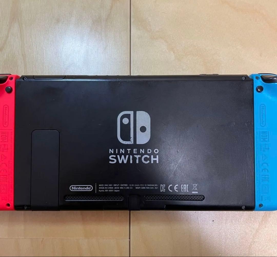 【ジャンク】Nintendo Switch 本体 赤/青 Nintendo Switch 本体 ジャンク青/赤 Joy-Con - メルカリ