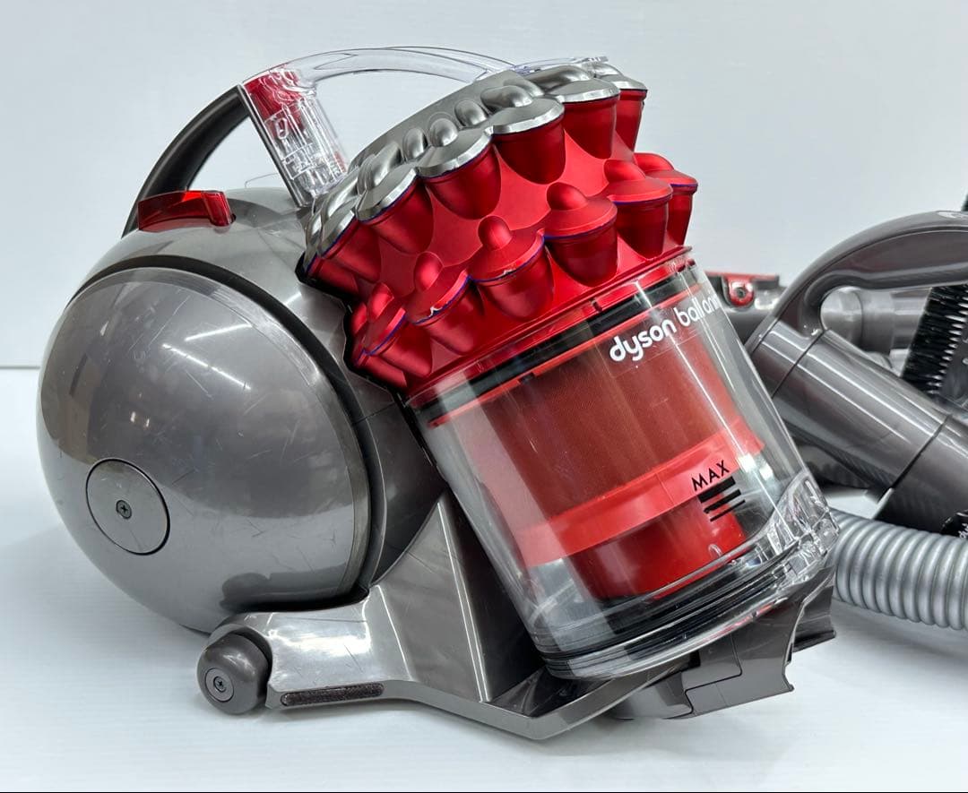 赤 レッド 美品 動作保証品 中古 ダイソン Dyson CY25 掃除機 綺麗